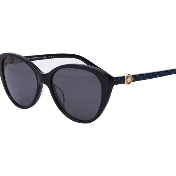 Kate Spade Sunglasses Visalia/G/S 7RM M9 Pattern Black Gray Polarised main image 6